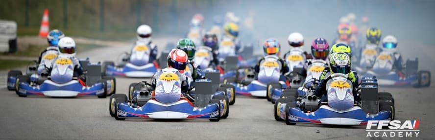 Banner for Championnat de France Junior Karting